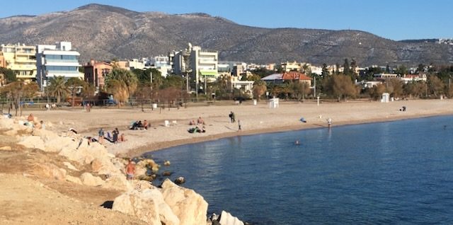 Paralia Glyfadas beach Athens Greece