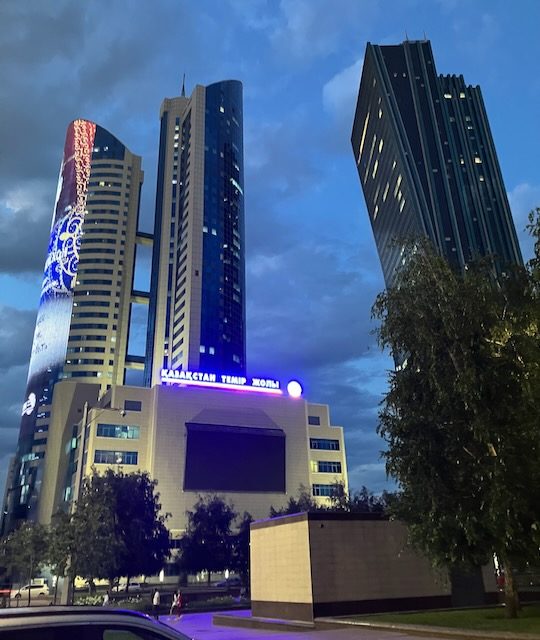 Temer Zholy Tower and Emerald Tower Astana office