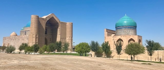 Mausoleum of Khoja Ahmed Yasawi, Ходжа Ахмед Ясави Қожа Ахмет Яссау 霍贾·艾哈迈德·雅萨威 Hoca Ahmed Yesevi Туркестан Түркістан 土耳其斯坦 Türkistan Turkestan